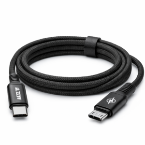 کابل کنفی ۱۲۰ وات (USB-C به MICRO-USB) طول ۱ متر