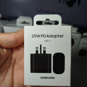 شارژر ۲۵ وات سامسونگ اورجینال مدل EP-TA800X به همراه کابل مخصوص Galaxy A17
